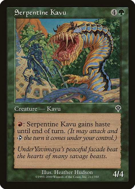 Serpentine Kavu (INV) (Foil) (#211)