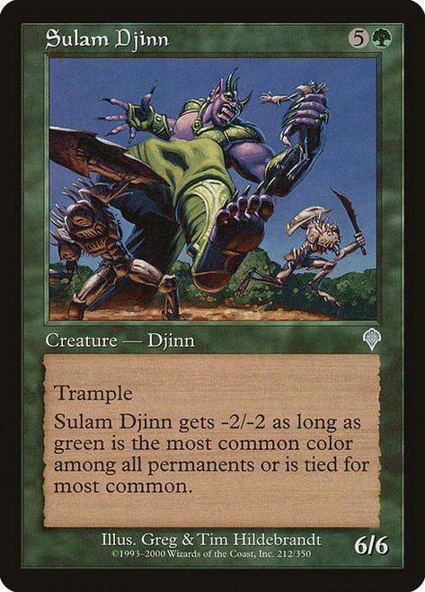 Sulam Djinn (INV) (Foil) (#212)
