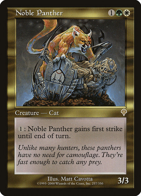 Noble Panther (INV) (Foil) (#257)