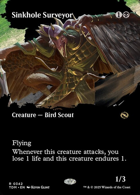 Sinkhole Surveyor (TDM) (Foil) (Full Art) (#342)