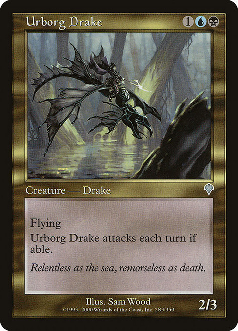 Urborg Drake (INV) (Foil) (#283)