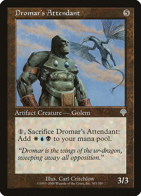 Dromar's Attendant (INV) (Foil) (#303)