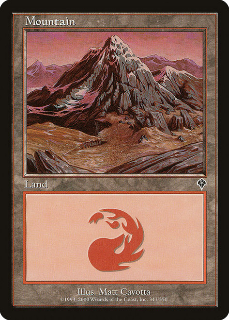 Mountain (INV) (Foil) (#343)