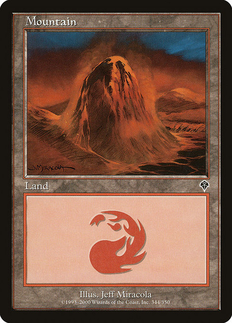 Mountain (INV) (Foil) (#344)