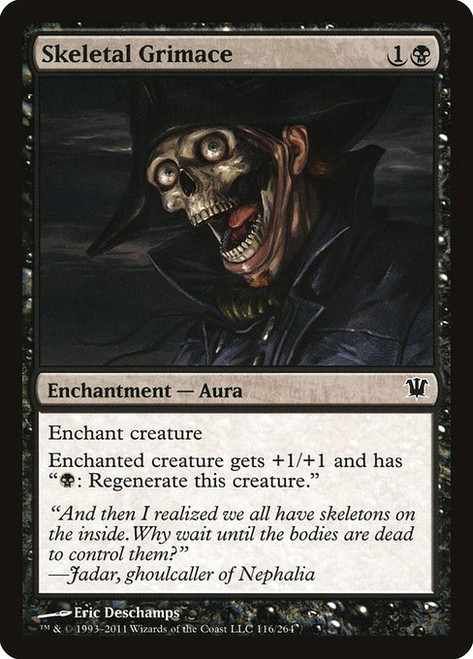 Skeletal Grimace (ISD) (Foil) (#116)