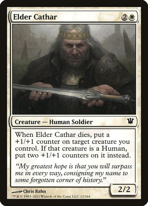 Elder Cathar (ISD) (Foil) (#12)