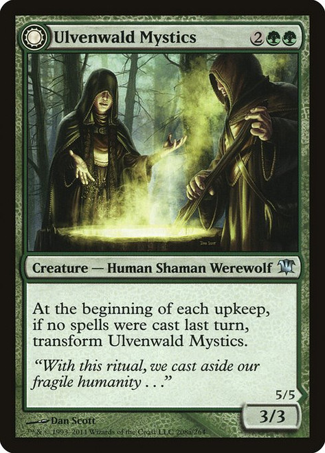 Ulvenwald Mystics // Ulvenwald Primordials (ISD) (#208)