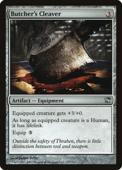 Butcher's Cleaver (ISD) (Foil) (#217)