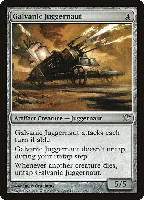 Galvanic Juggernaut (ISD) (Foil) (#222)
