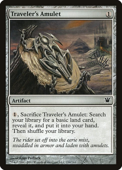 Traveler's Amulet (ISD) (Foil) (#234)
