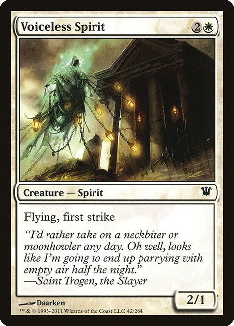Voiceless Spirit (ISD) (Foil) (#42)