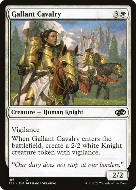 Gallant Cavalry (J22) (#186)
