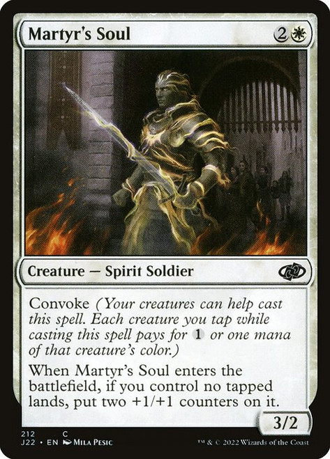 Martyr's Soul (J22) (#212)