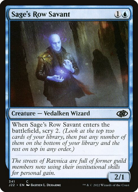 Sage's Row Savant (J22) (#341)