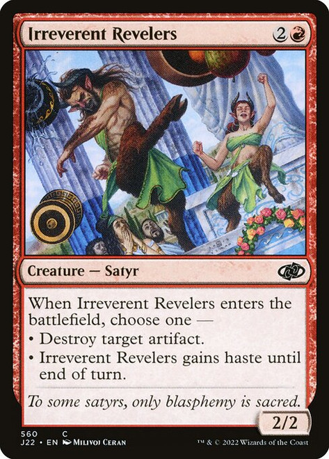 Irreverent Revelers (J22) (#560)