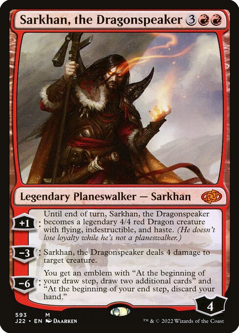 Sarkhan, the Dragonspeaker (J22) (#593)