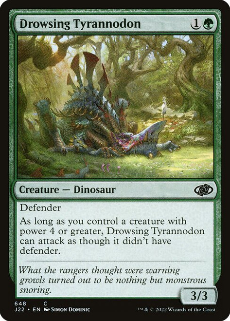 Drowsing Tyrannodon (J22) (#648)