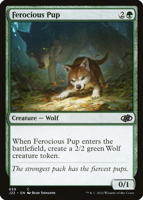 Ferocious Pup (J22) (#659)