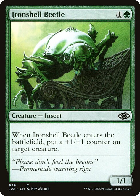 Ironshell Beetle (J22) (#679)