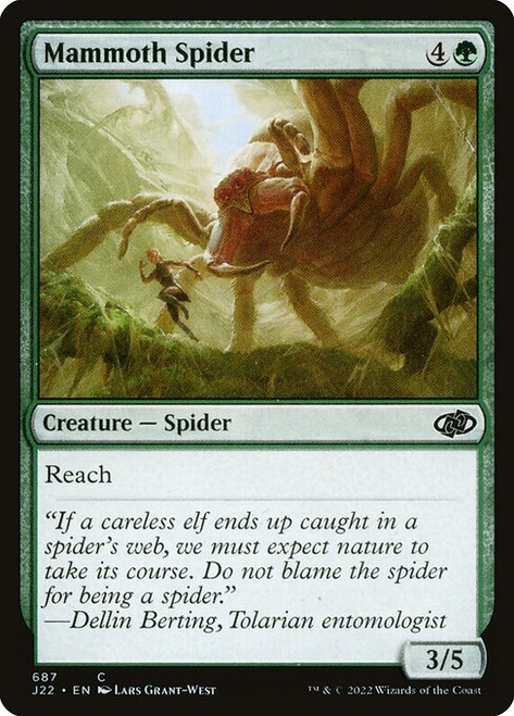 Mammoth Spider (J22) (#687)