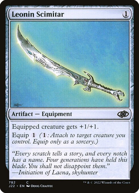 Leonin Scimitar (J22) (#782)
