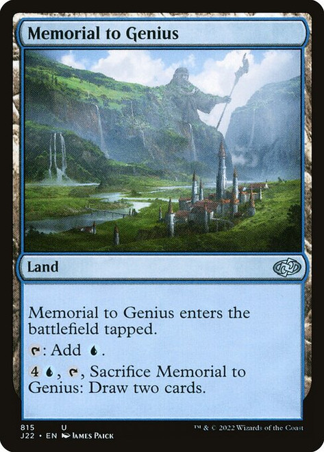 Memorial to Genius (J22) (#815)