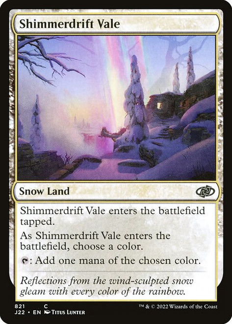Shimmerdrift Vale (J22) (#821)