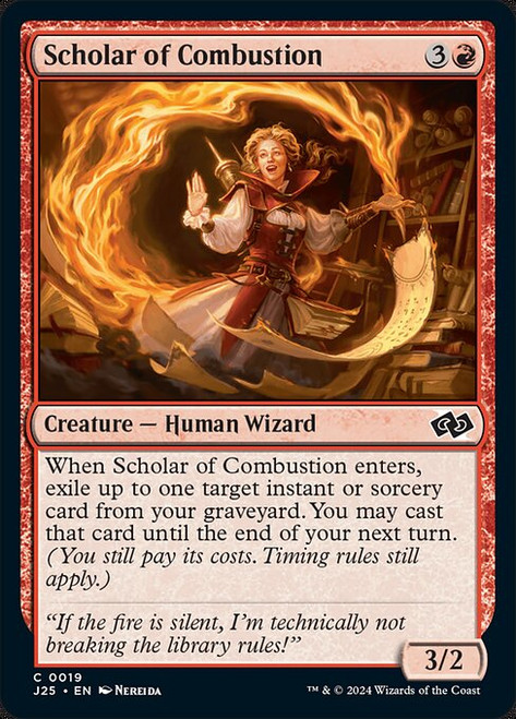 Scholar of Combustion (J25) (#19)