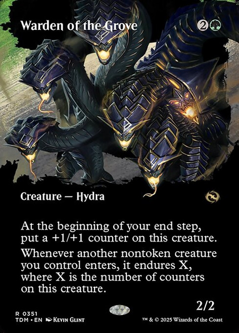 Warden of the Grove (TDM) (Foil) (Full Art) (#351)