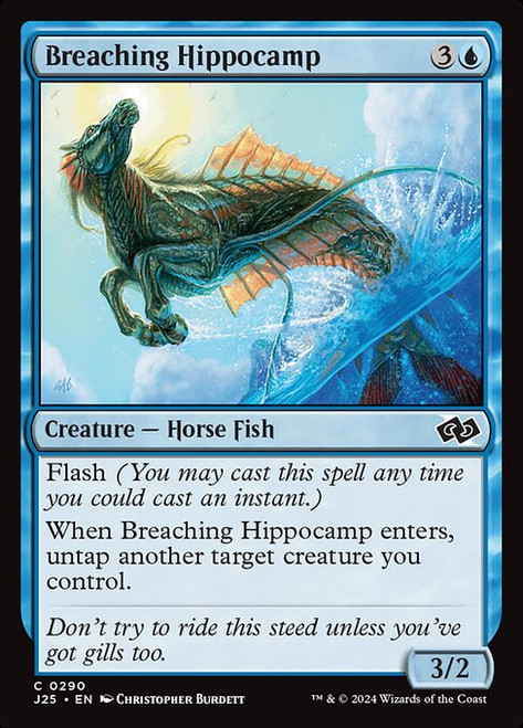 Breaching Hippocamp (J25) (#290)