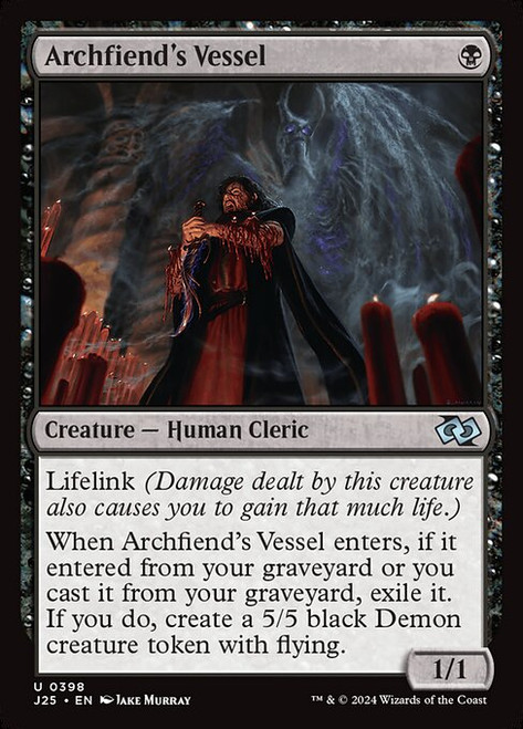 Archfiend's Vessel (J25) (#398)