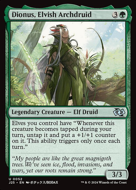 Dionus, Elvish Archdruid (J25) (#52)