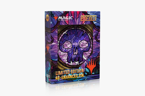 Magic: the Gathering - Stained Glass Swamp Pin