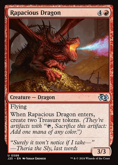 Rapacious Dragon (J25) (#588)