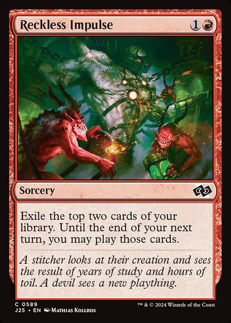 Reckless Impulse (J25) (#589)