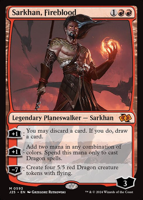 Sarkhan, Fireblood (J25) (#593)