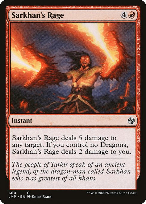 Sarkhan's Rage (JMP) (#360)