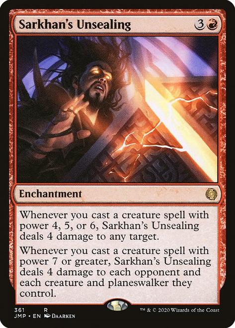 Sarkhan's Unsealing (JMP) (#361)