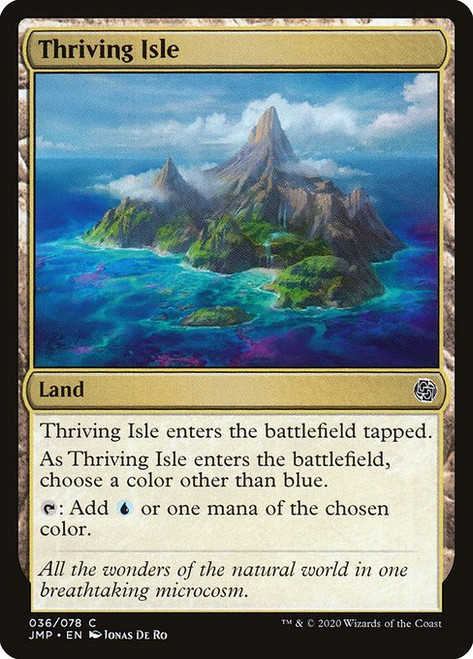 Thriving Isle (JMP) (#36)