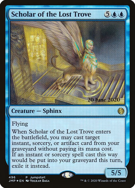 Scholar of the Lost Trove (JMP) (Foil) (#496)