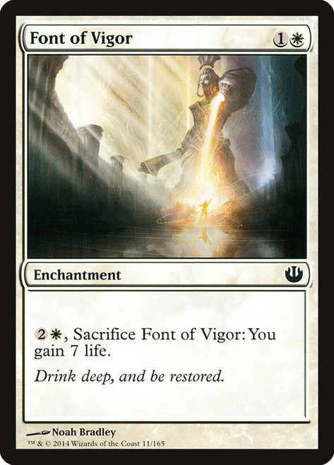 Font of Vigor (JOU) (Foil) (#11)