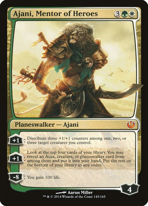 Ajani, Mentor of Heroes (JOU) (Foil) (#145)