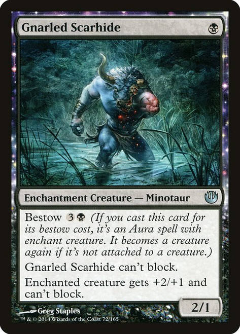 Gnarled Scarhide (JOU) (Foil) (#72)