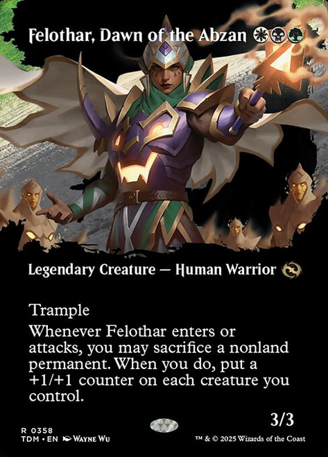 Felothar, Dawn of the Abzan (TDM) (Foil) (Full Art) (#358)