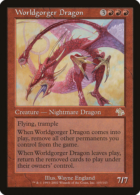 Worldgorger Dragon (JUD) (Foil) (#103)