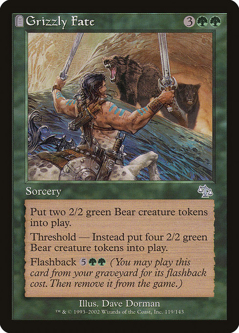 Grizzly Fate (JUD) (Foil) (#119)