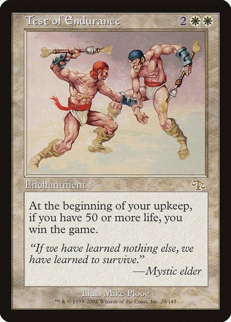 Test of Endurance (JUD) (Foil) (#29)