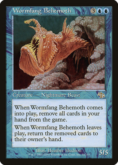 Wormfang Behemoth (JUD) (Foil) (#55)