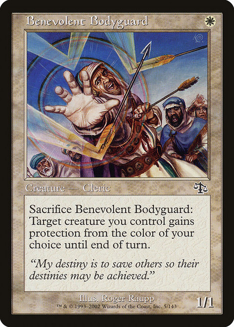 Benevolent Bodyguard (JUD) (Foil) (#5)