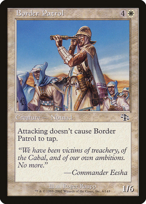 Border Patrol (JUD) (Foil) (#6)